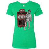 Old Rockers Never Die Women's Triblend T-Shirt