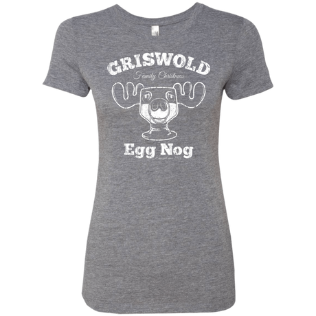 Griswold Christmas Egg Nog Women's Triblend T-Shirt