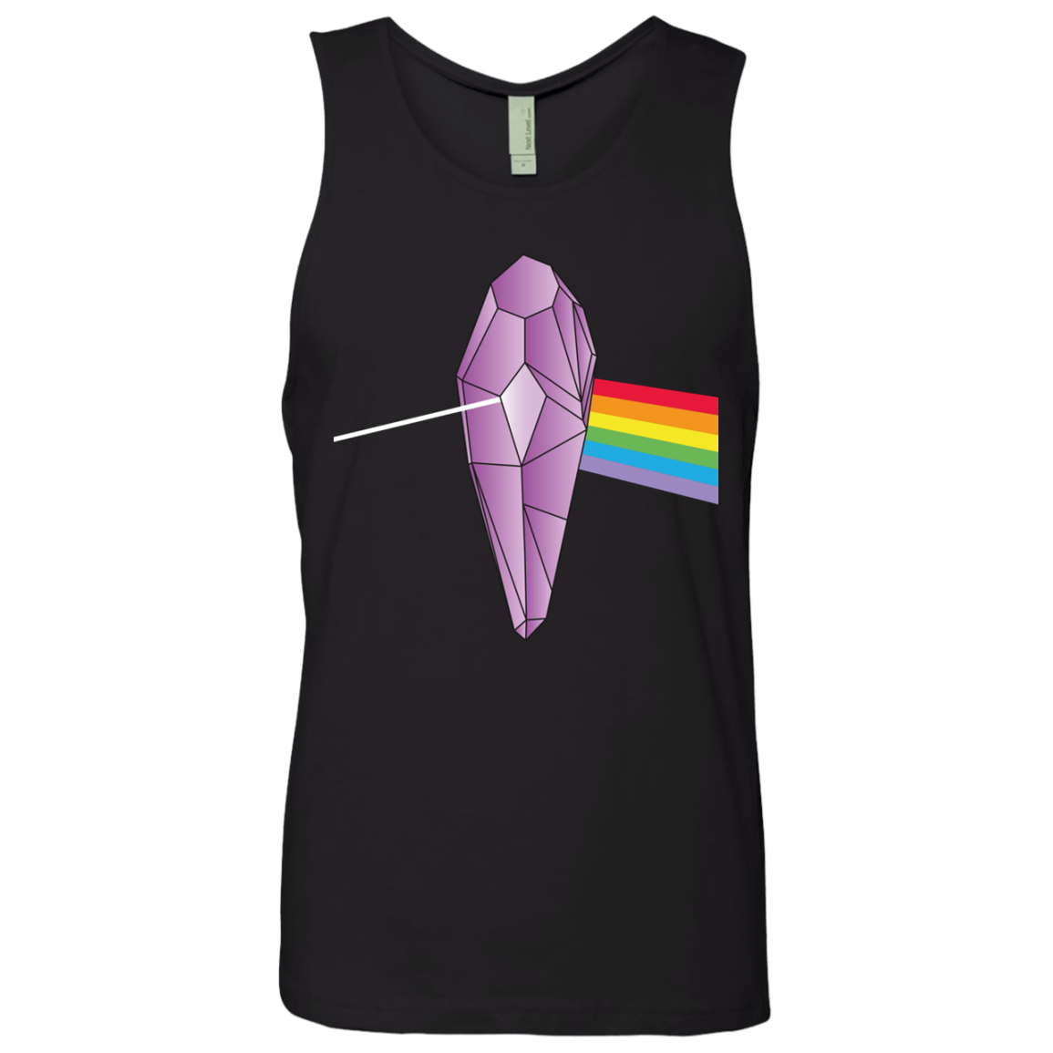 Darkside Of The Crystal Men's Premium Tank Top