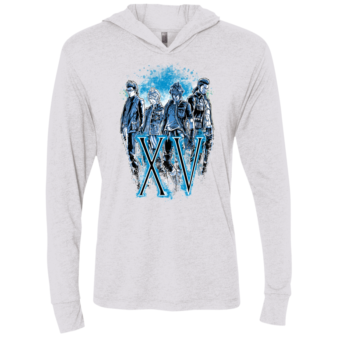 XV Triblend Long Sleeve Hoodie Tee