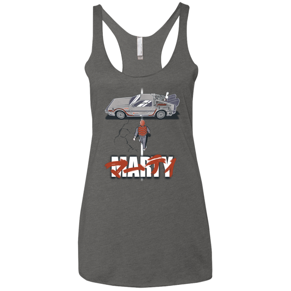 Marty 2015 Women's Triblend Racerback Tank