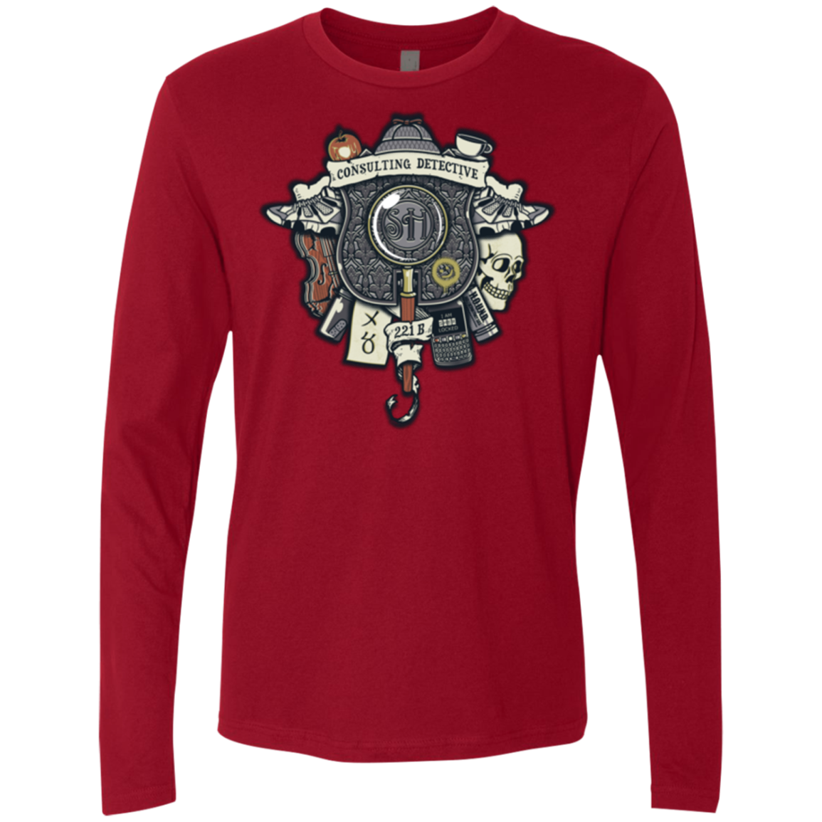 Consulting Detective Men's Premium Long Sleeve