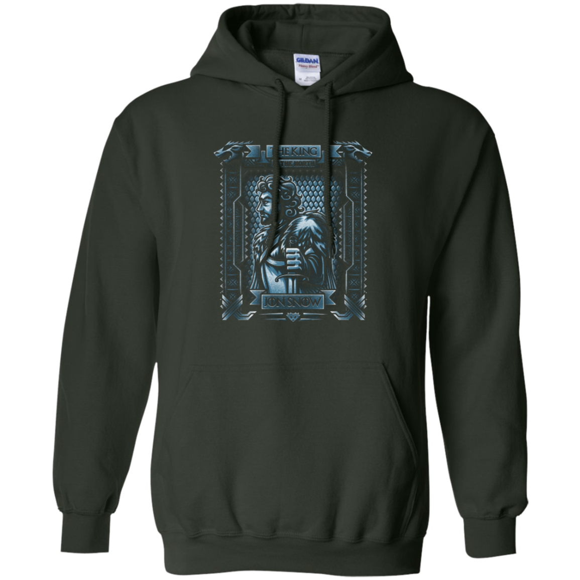 Jon Snow King in the North Pullover Hoodie