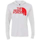 The Rebel Force 2 Triblend Long Sleeve Hoodie Tee
