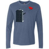 Dr Banksy Heart Balloon Men's Premium Long Sleeve
