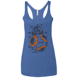 BB-8 Plan Women's Triblend Racerback Tank
