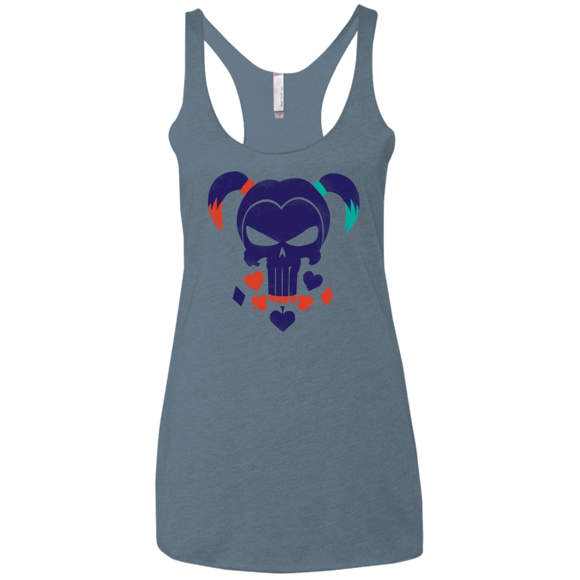 PUDDINSHER Women's Triblend Racerback Tank