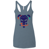 PUDDINSHER Women's Triblend Racerback Tank