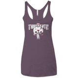 Punish The Campers Women's Triblend Racerback Tank