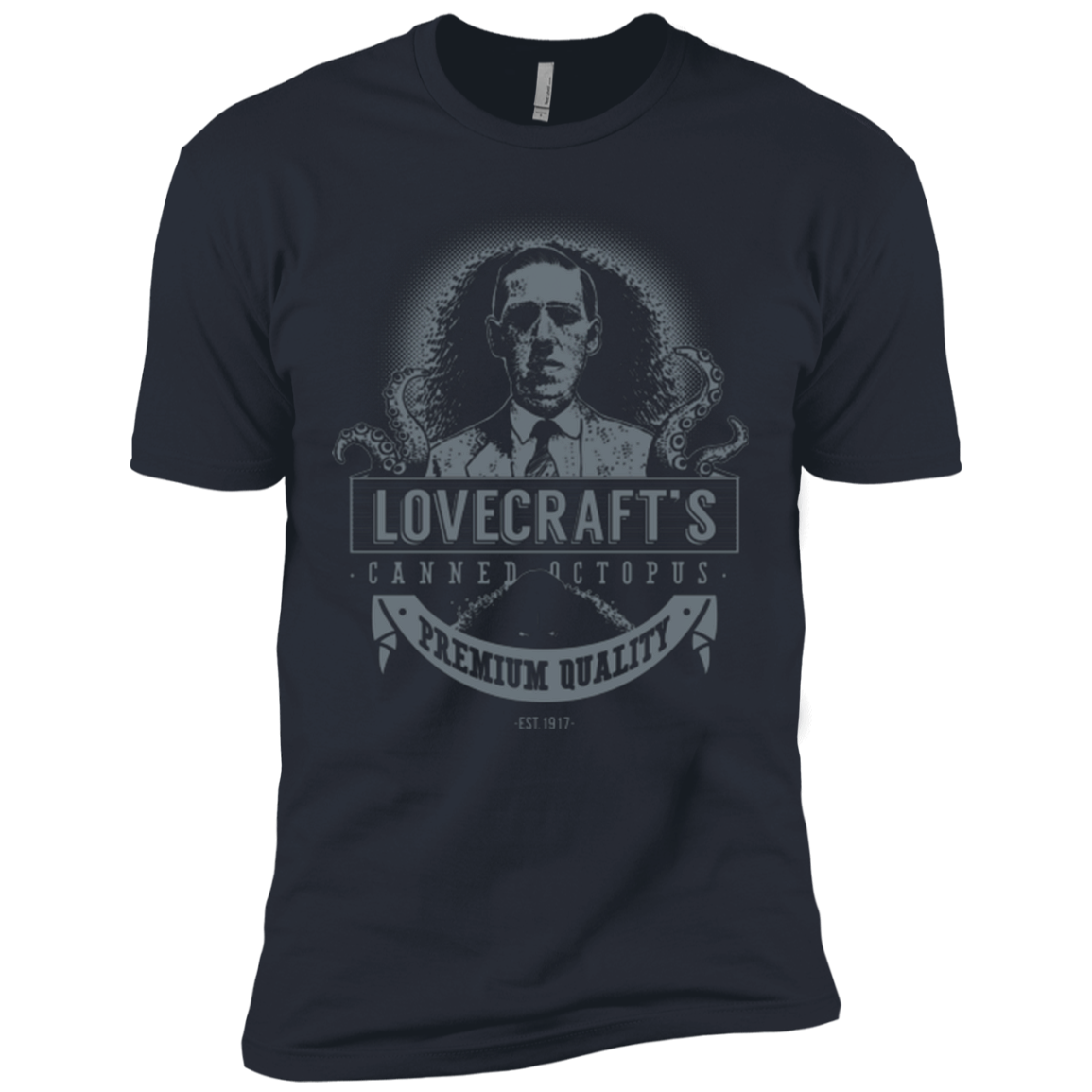 Lovecraft Canned Octopus Men's Premium T-Shirt