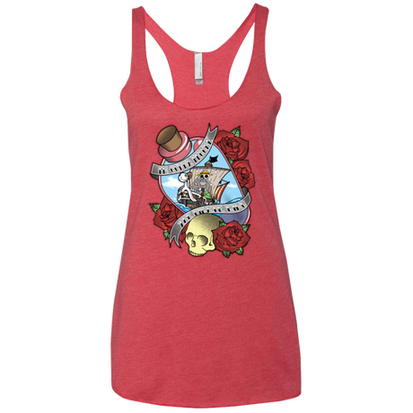 The Pirate King Women's Triblend Racerback Tank