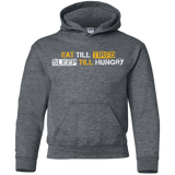 Food Sleep Loop Youth Hoodie