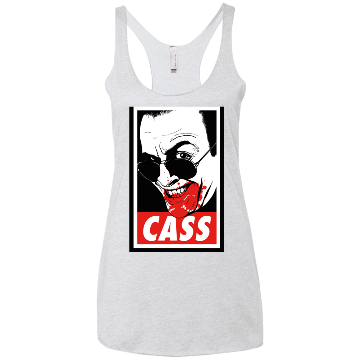 CASS Women's Triblend Racerback Tank