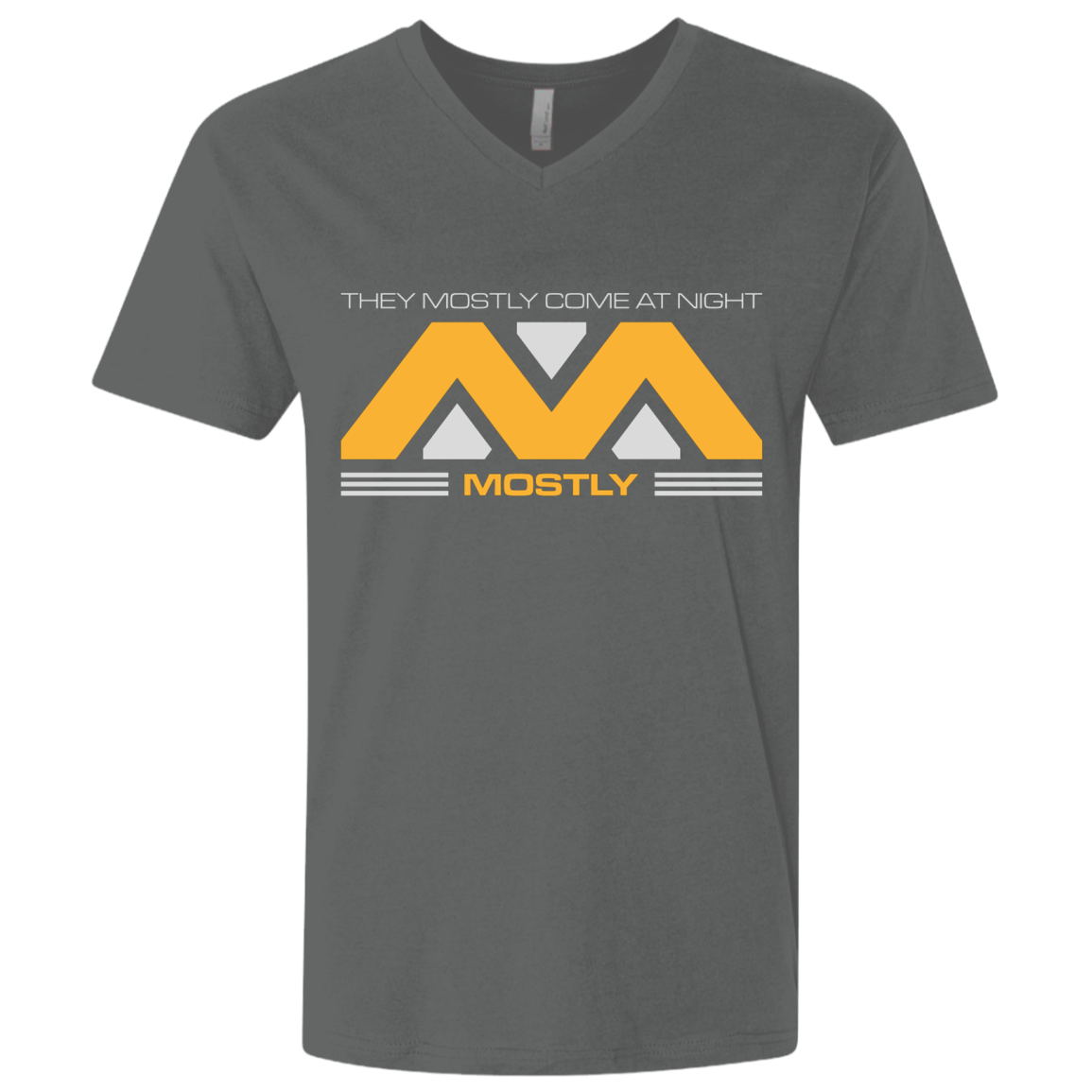 They Mostly Come At Night Mostly Men's Premium V-Neck
