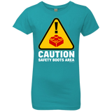 Watch Your Step Girls Premium T-Shirt