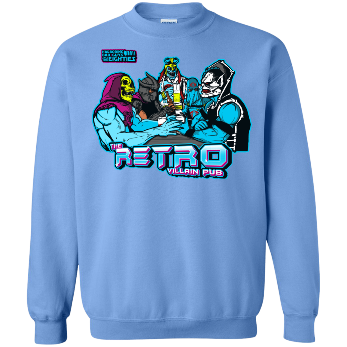Retro Villain Pub Crewneck Sweatshirt