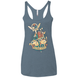 Another world Women's Triblend Racerback Tank