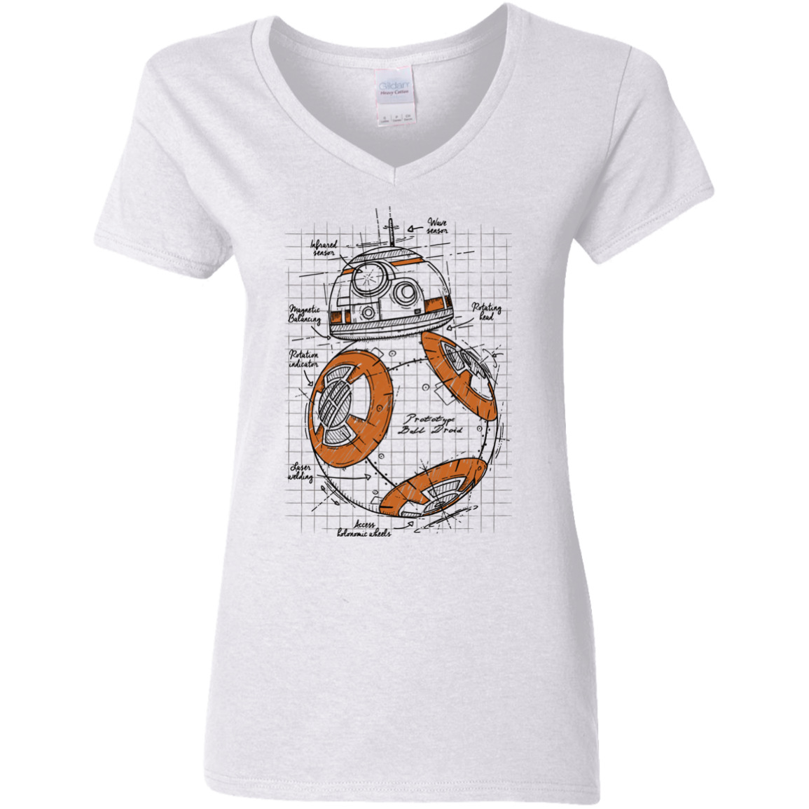 BB-8 Plan Women's V-Neck T-Shirt