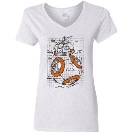 BB-8 Plan Women's V-Neck T-Shirt