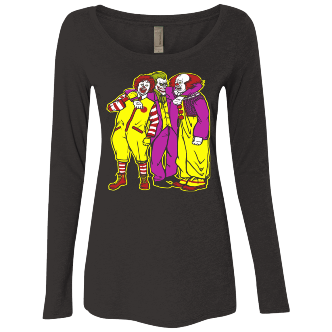 Whos Laughing Now Women's Triblend Long Sleeve Shirt