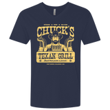 Chucks Texan Grill Men's Premium V-Neck