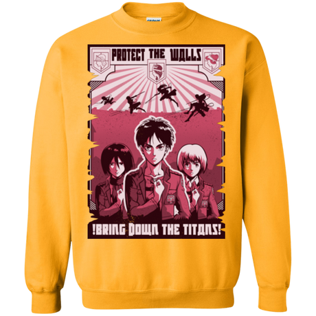 Protect the Walls Crewneck Sweatshirt