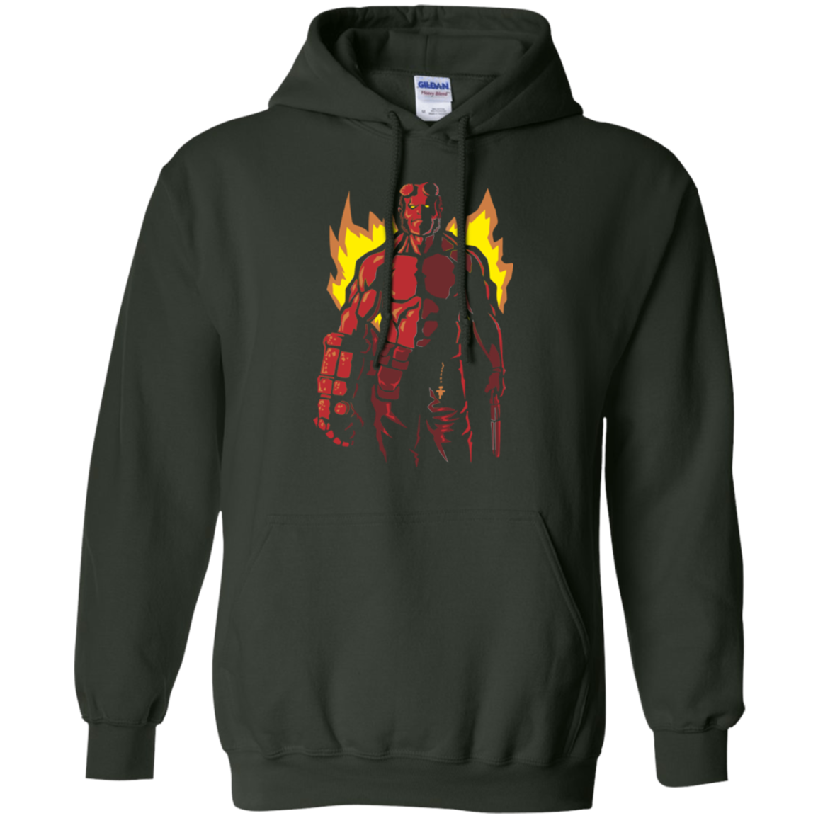 Red Hero Pullover Hoodie