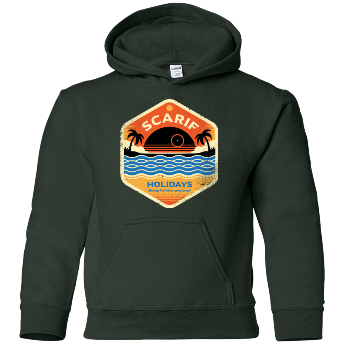 Sun Sea & Space Stations Youth Hoodie