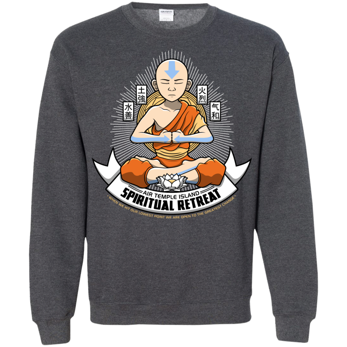 SPIRITUAL RETREATT Crewneck Sweatshirt