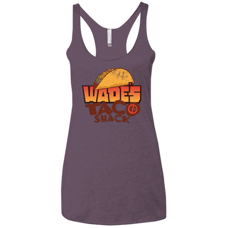 Wade Tacos Women's Triblend Racerback Tank