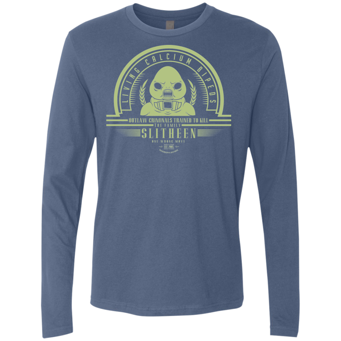 Who Villains Slitheen Men's Premium Long Sleeve