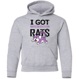 Rats on rats on rats Youth Hoodie