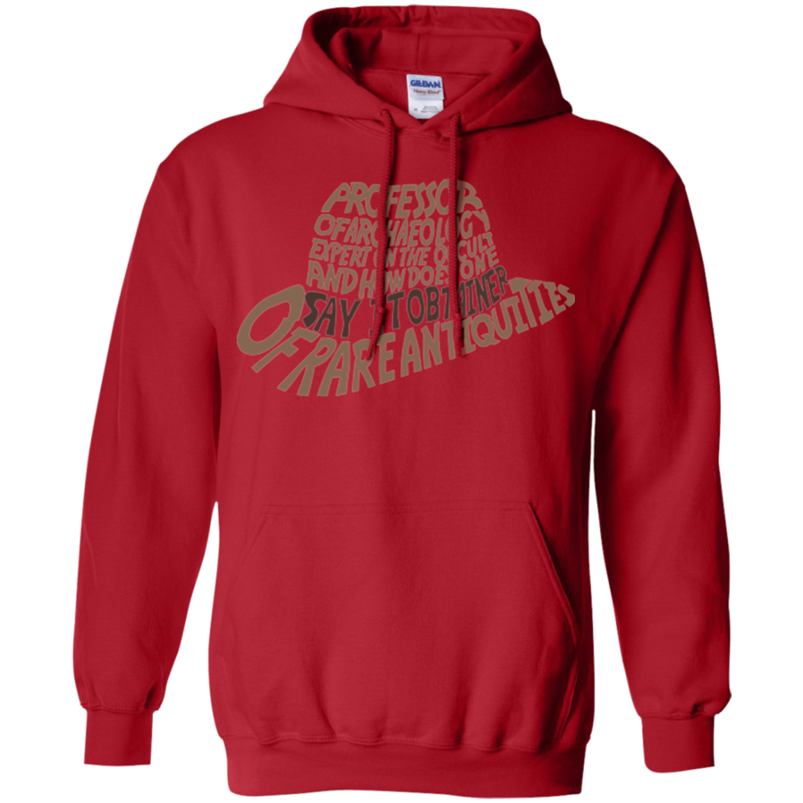 Indiana hat Pullover Hoodie