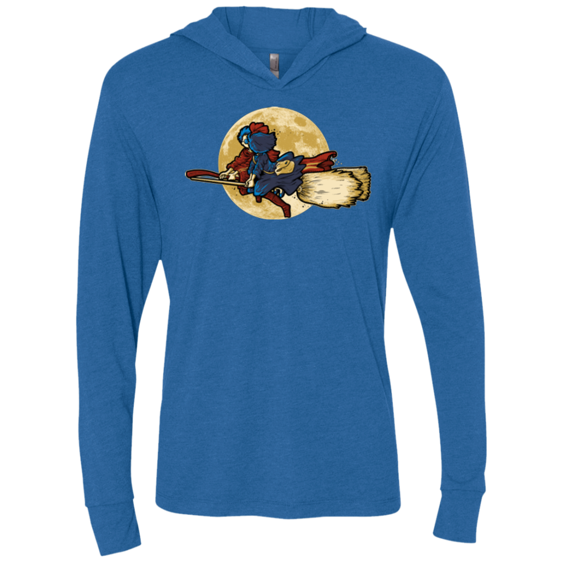 MAGIC LOVE Triblend Long Sleeve Hoodie Tee