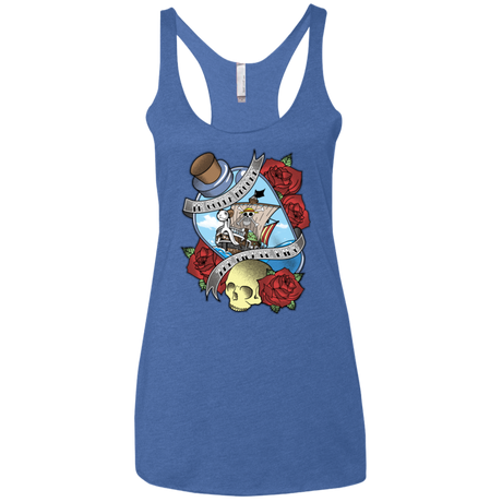 The Pirate King Women's Triblend Racerback Tank