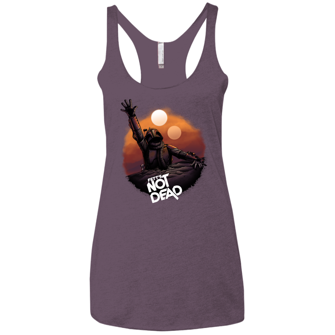 Back From The Pit Women's Triblend Racerback Tank