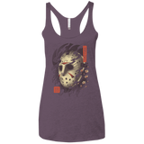 Oni Jason Mask Women's Triblend Racerback Tank