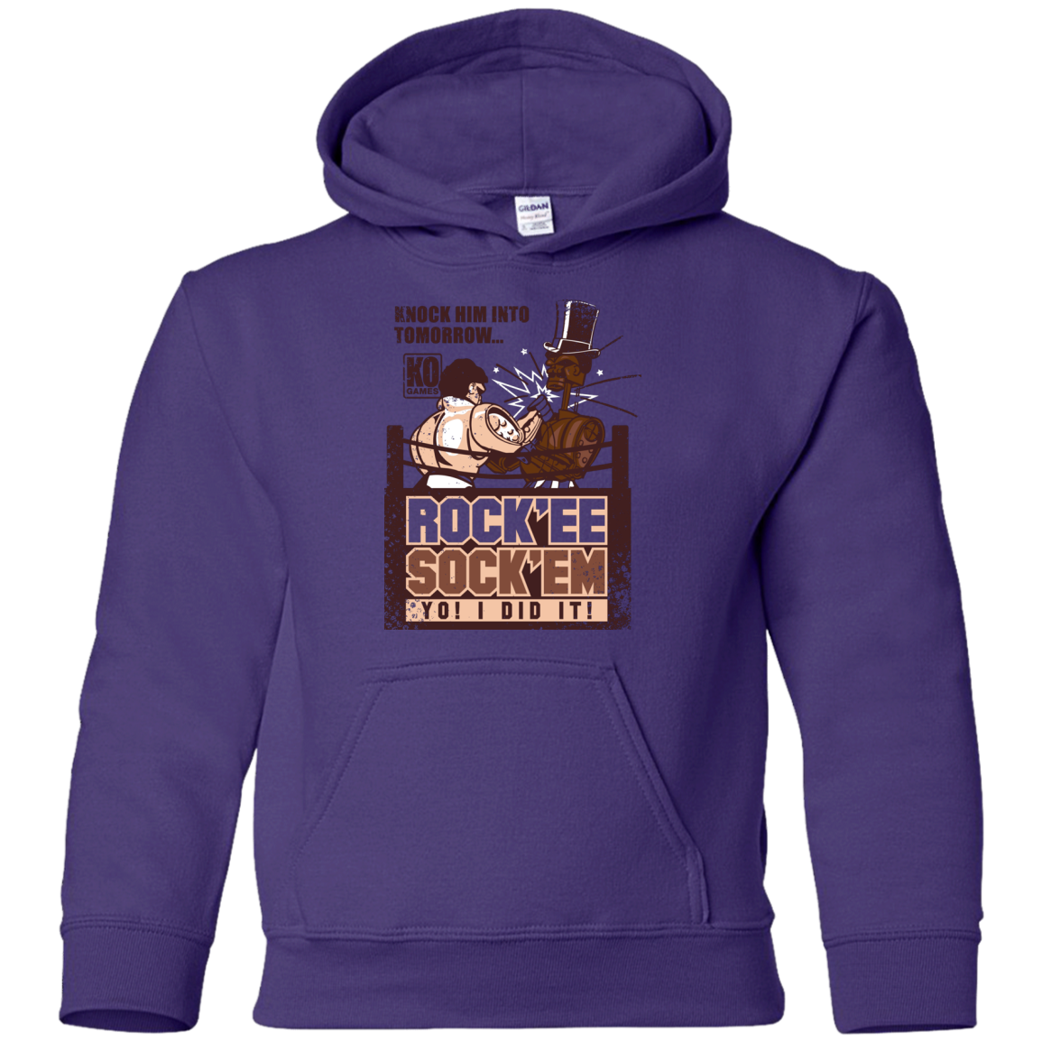 Rockee Sockem Youth Hoodie
