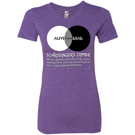 Schrödinger's Zombie Women's Triblend T-Shirt