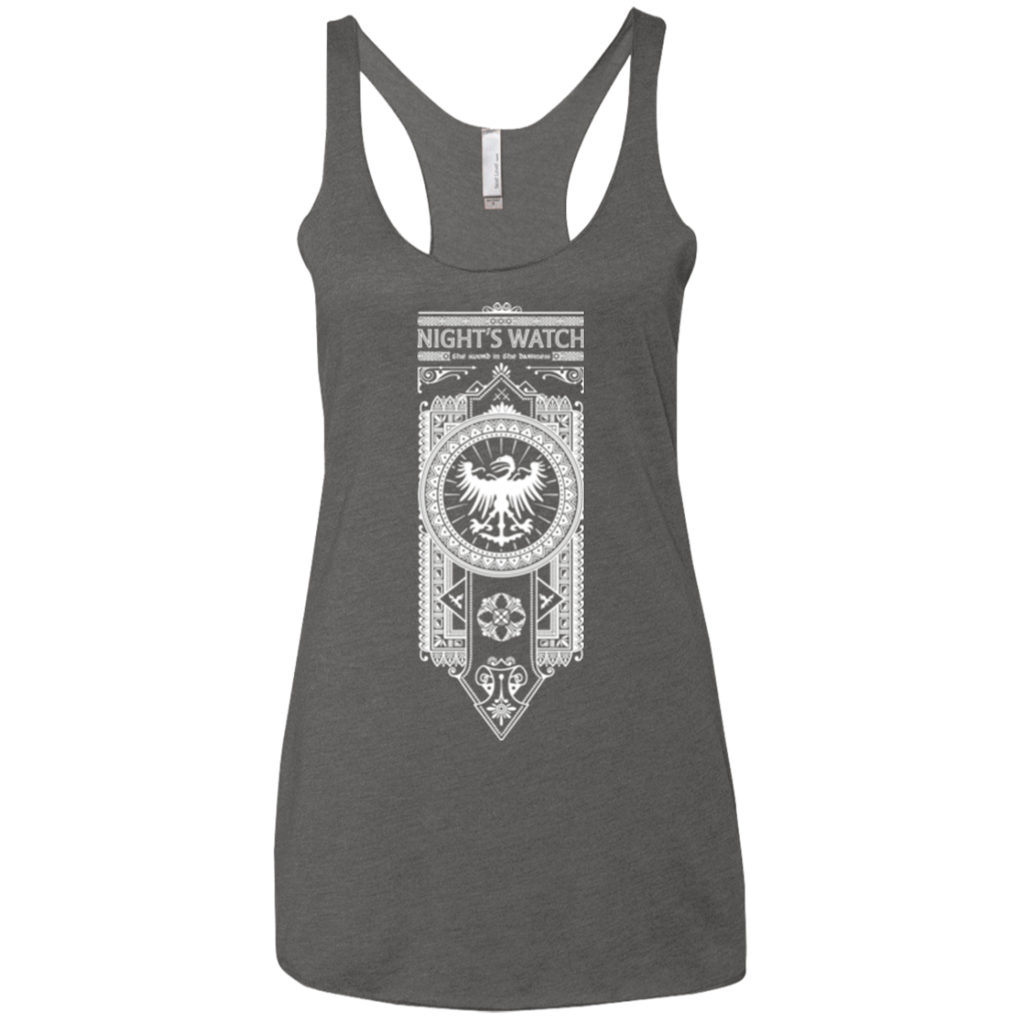 Nights Watch Women's Triblend Racerback Tank