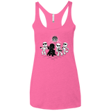 Disco Dark Side Women's Triblend Racerback Tank