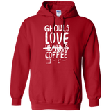 Ghouls Love Coffee Pullover Hoodie