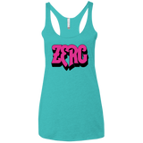 Zerg Rush Women's Triblend Racerback Tank