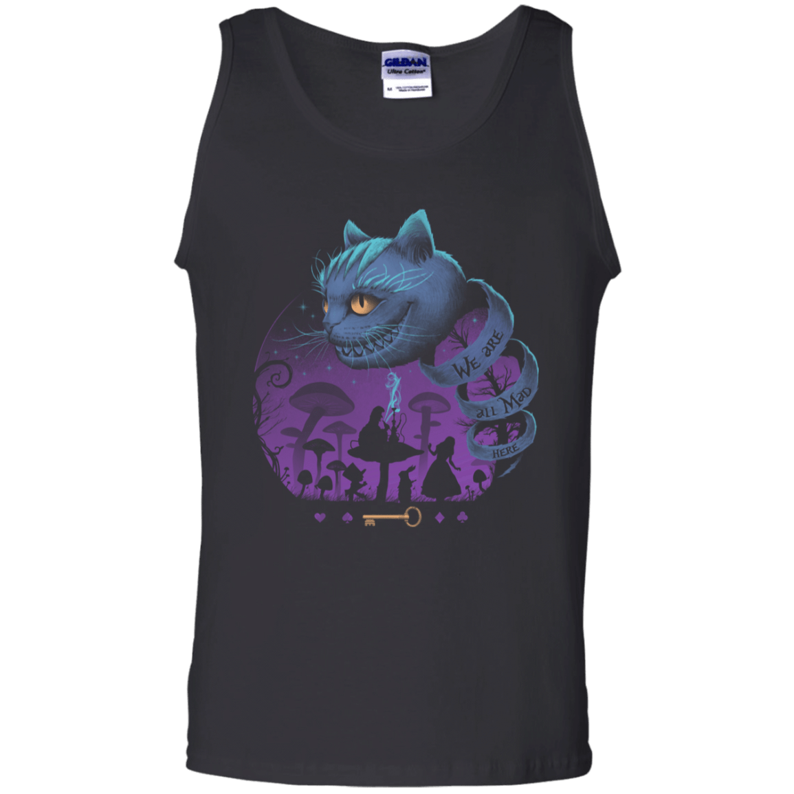 T-Shirts Black / S Wonderful Madness Men's Tank Top