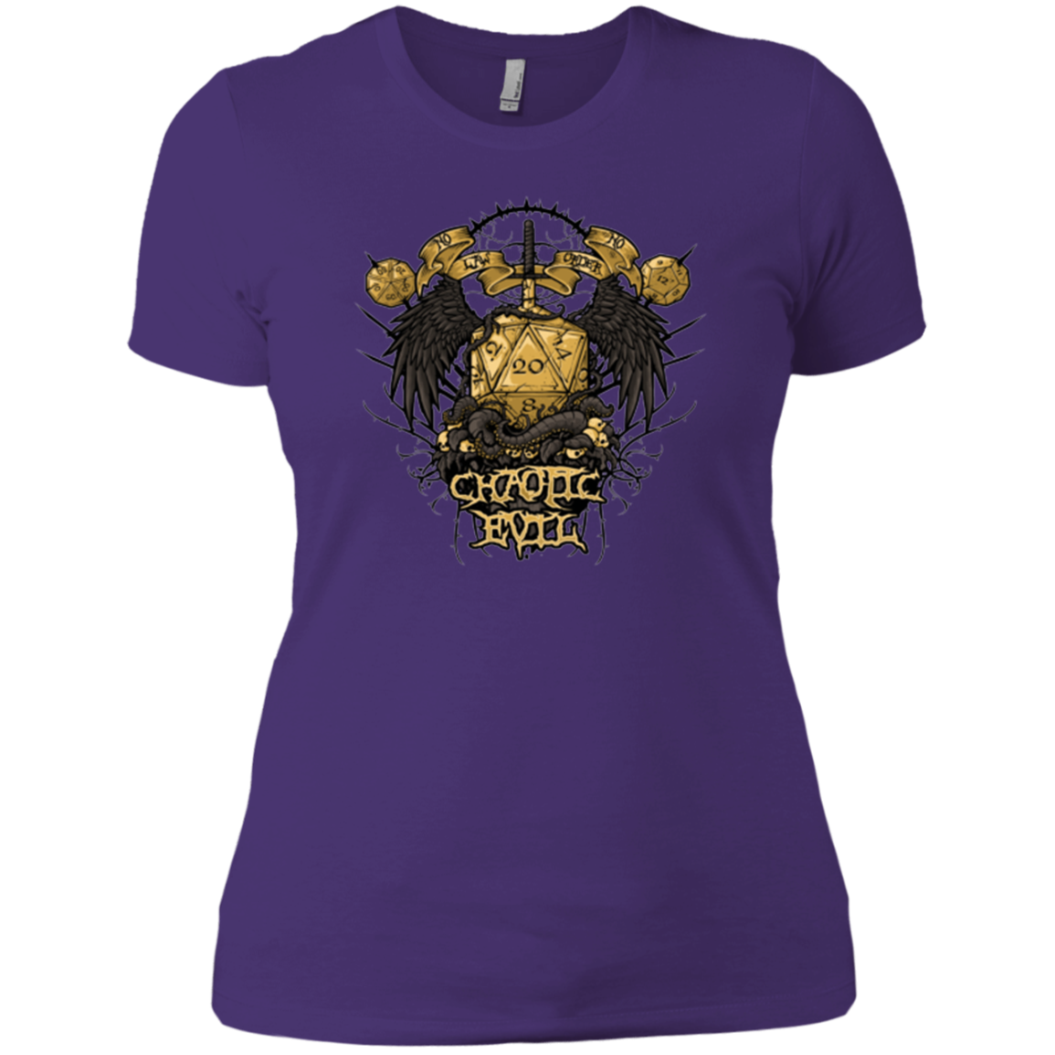CHAOTIC EVIL Women's Premium T-Shirt