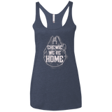 We're Home Women's Triblend Racerback Tank