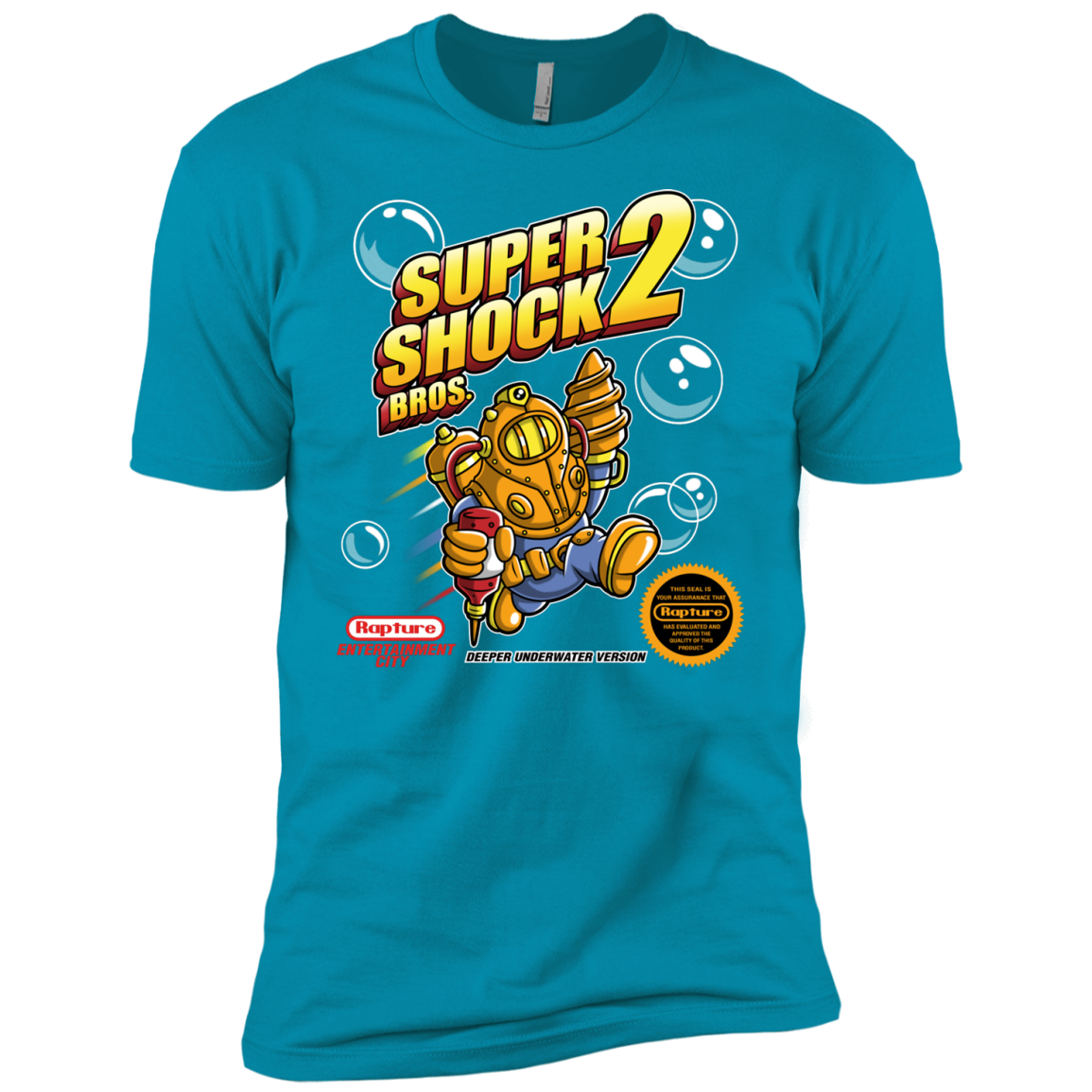 Super Shock Bros 2 Boys Premium T-Shirt