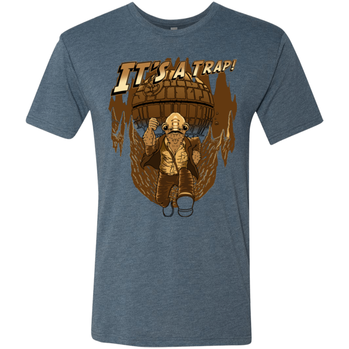 It's a trap!! Men's Triblend T-Shirt