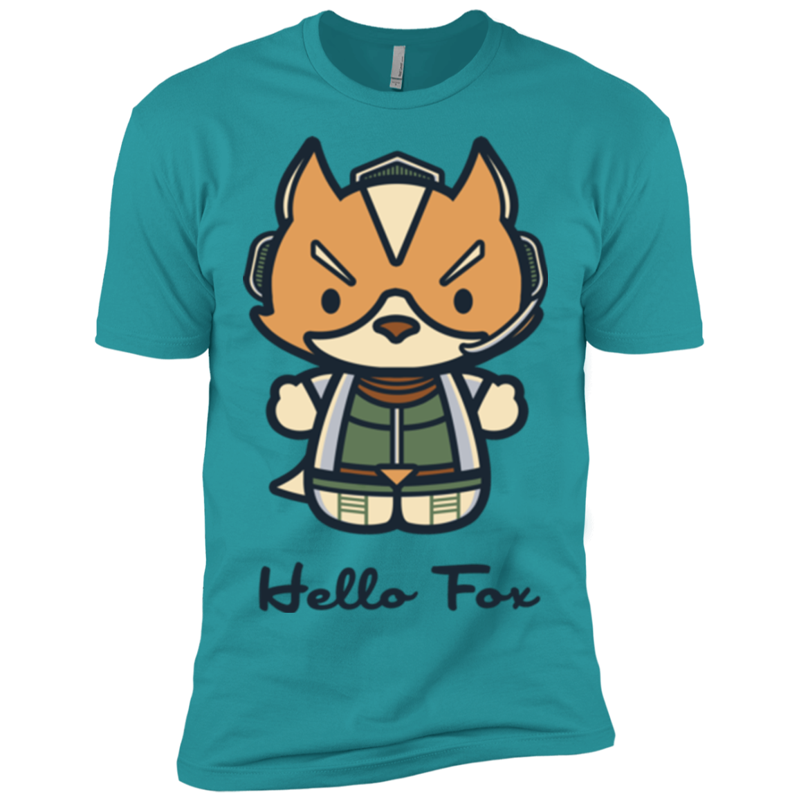 Hello Fox Men's Premium T-Shirt