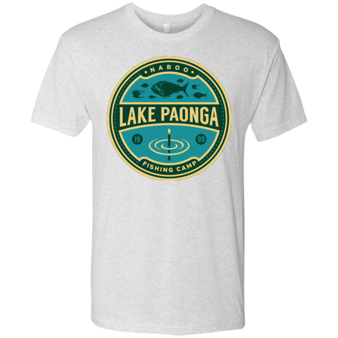 Lake Paonga Fishing Camp Men's Triblend T-Shirt